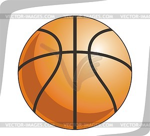 Basketball - Vektor-Abbildung