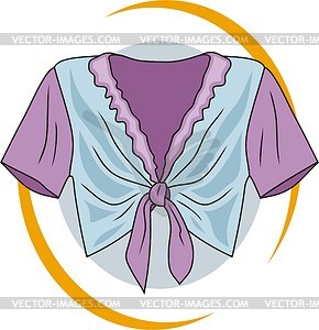 Blouse - vector clip art