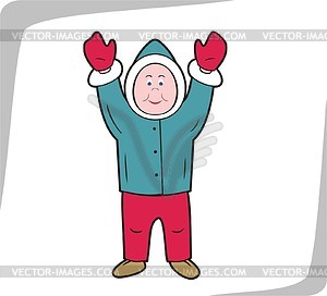 Boy - royalty-free vector image