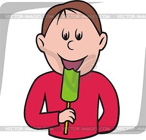 Boy - vector image