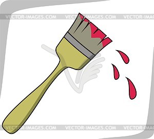 Brush - vector clip art