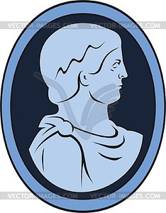 Cameo - vector clip art