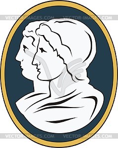 Cameo - vector image