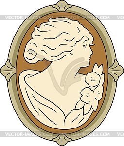 Cameo - vector image