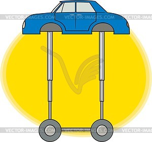 Car - vector image