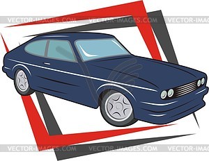 Car - vector clipart / vector image