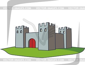 Burg - vektorisiertes Clipart