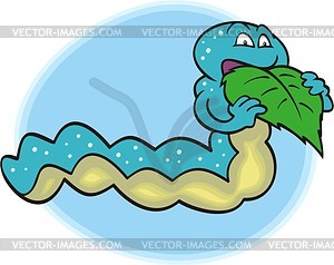 Caterpillar - vector clipart / vector image