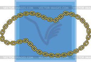 Chain - vector image