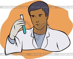 Chemist - vector clipart