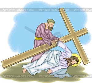 Jesus Christ - vector clipart