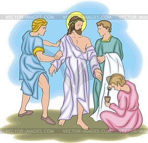 Jesus Christ - vector clip art