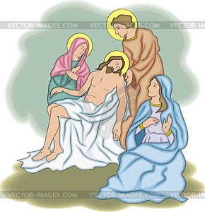 Jesus Christ - vector clipart