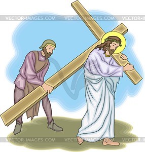 Jesus Christ - vector clip art