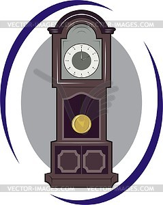 Clock - vector clipart / vector image