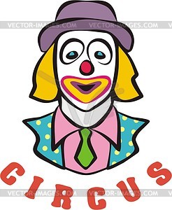 Clown - vector image