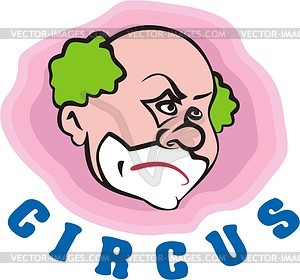 Clown - vector image