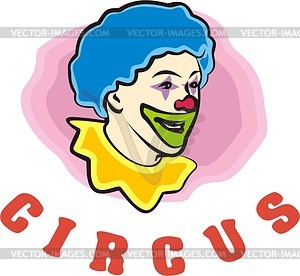 Clown - vector clipart