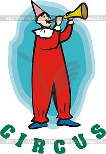 Clown - vector image