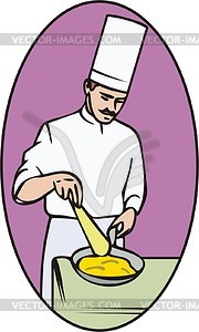 Cook - vector image