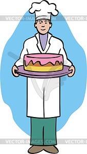 Cook - vector clip art