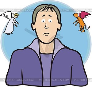 Dilemma - vector clipart