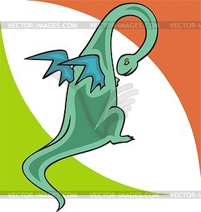 Dragon - vector image