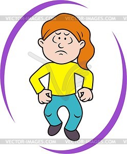 Boy - vinyl EPS vector clipart