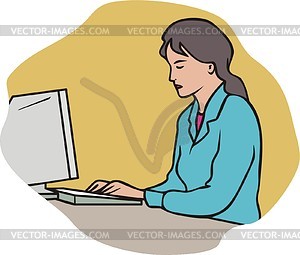 Employee - vector clip art