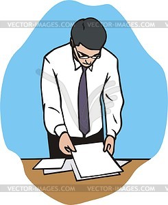 Employee - vector image