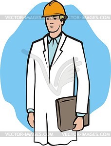 Engineer - vinyl EPS vector clipart