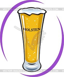 Beer facer - vector clipart
