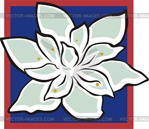 Flower - vector image