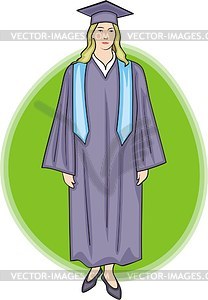 Graduate - vector image