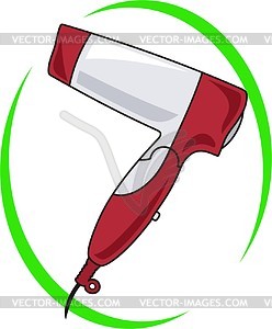 Hair-drier - vector clip art