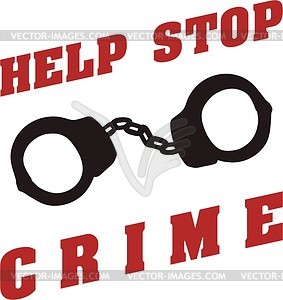 Handcuffs - vector clip art