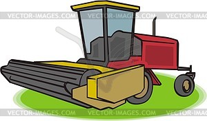 Harvester - vector clipart