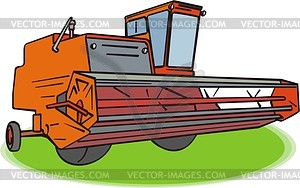 Harvester - vector EPS clipart