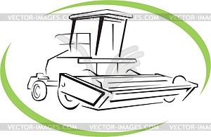 Harvester - vector image