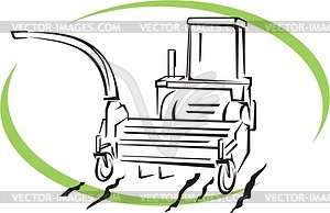 Harvester - vector image