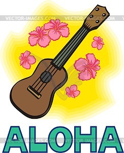 Hawaiian clipart - vector clipart