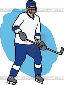 Ice hockey - vector image