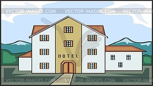 Hotel - vector clip art