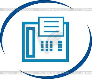 Fax - vector clip art