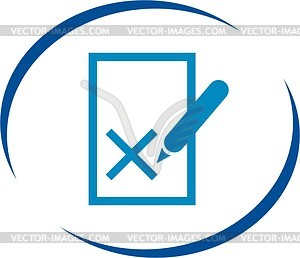 Logout - vector clipart / vector image