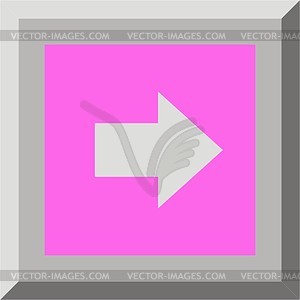 Forward - vector clip art