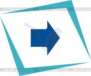 Forward - vector image