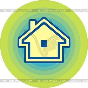 Home page - vector image