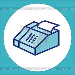 Fax - vector clip art