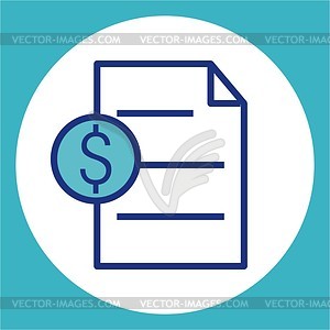 Price list - vector clipart